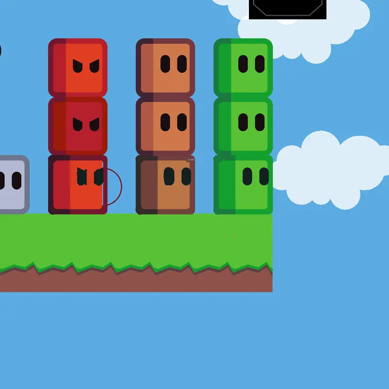 Ending cubes of all the time by @Pretty_good_games