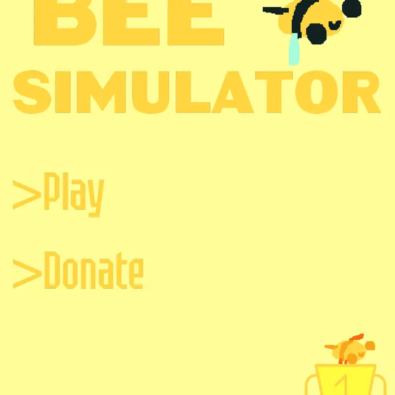 Bee simulator by @MrGooseBoose