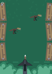 Dinosaur hunter shores