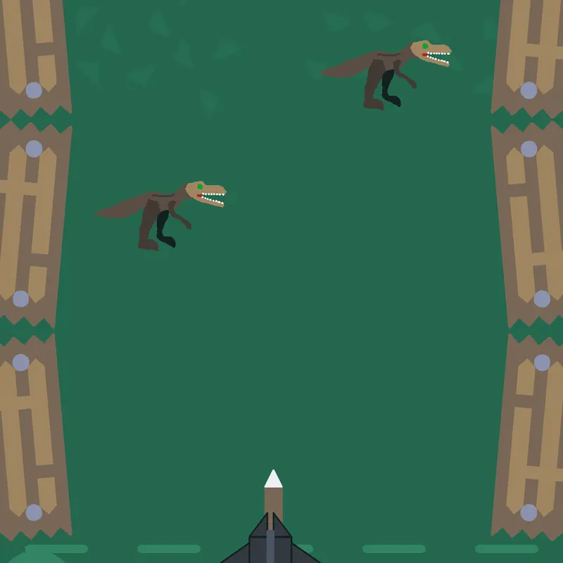 Dinosaur hunter shores by @theluckycat1