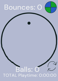 everytime a ball leaves The camera appears...