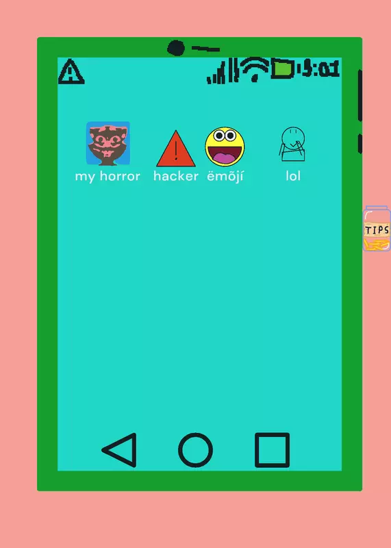 These are my custom virus apps. by @TheGamingOffical2026