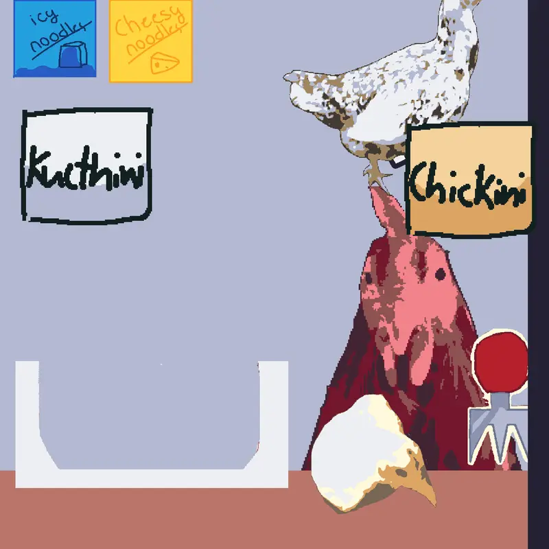 Manoki kutchini and chickini game by @kitty_caine