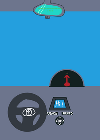 Car driving game, might not be finished