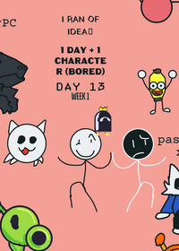 1 day 1 character (if i remember)