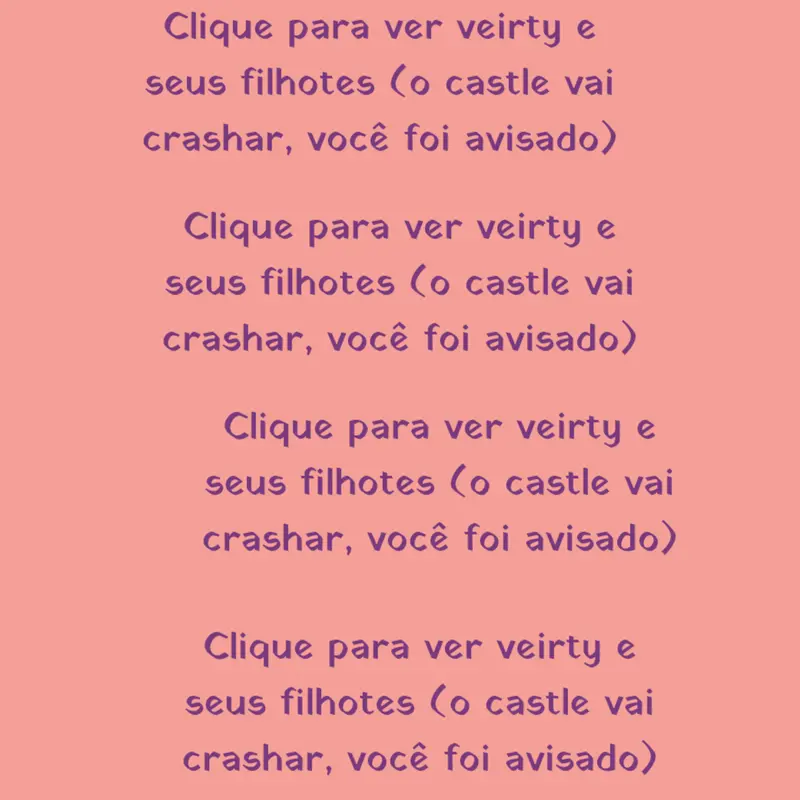 Verity e filhotes by @TICTAC_1