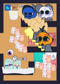 blinky loaf mukbang credits from notlilsquid...