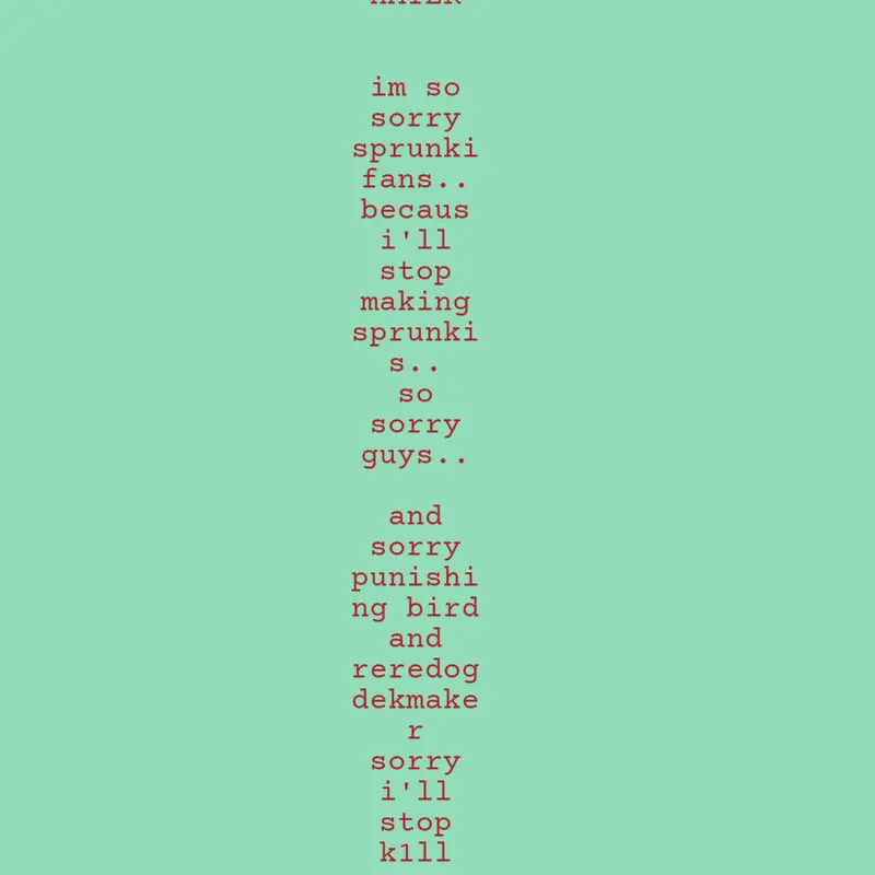 sorry by @lazy_catty123