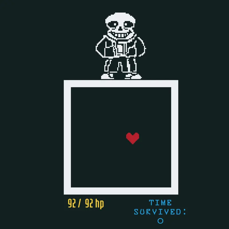 Endless sans fight by @asset_404