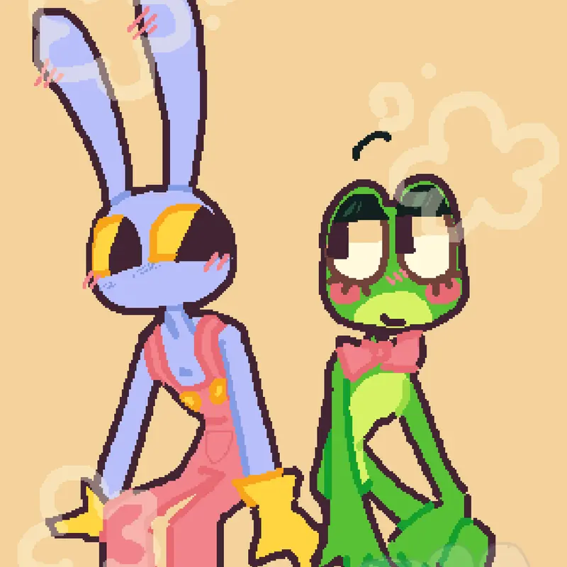 RIBBIT RABBIT ART! by @PosItIveART19