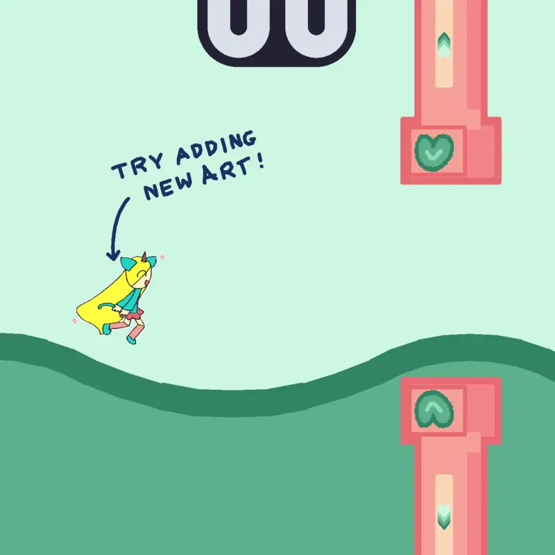 KawwaiPrincessGirl Flappy-Bird! by @alyssia_rosa