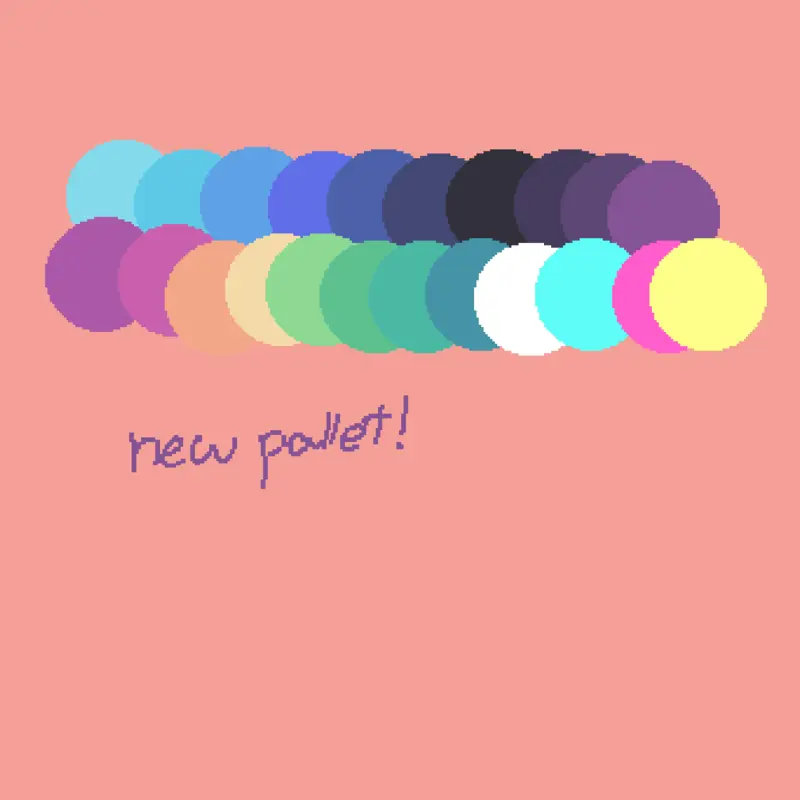New pallet by @caramel_bear