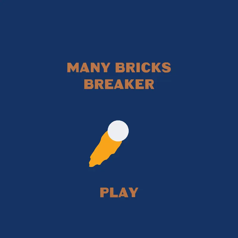 Many bricks breaker by @earth-official