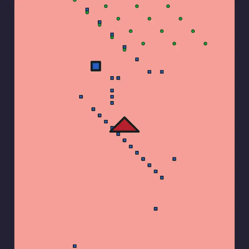 Cell life sim but there’s a triangle by @mr_chezy