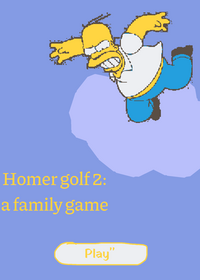 Homer golf 2: a family game