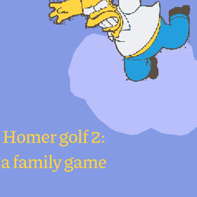 Homer golf 2: a family game by @rockyhugefan