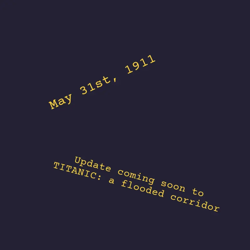 Titanic update by @ALEKSTUDIOS