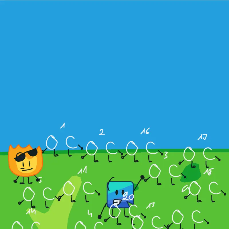 BFDI by @fireybetter