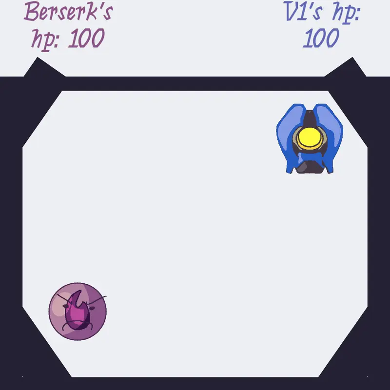 Berserk vs V1 by @fries_bfdi