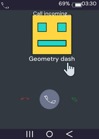 Call from geometry dash 3am 03:00 am...