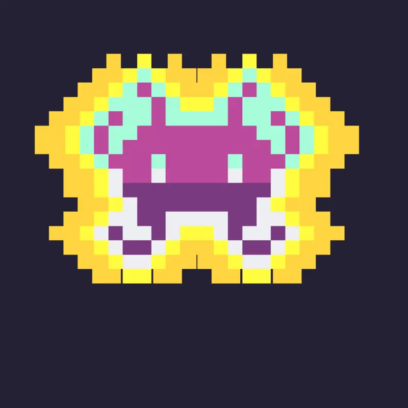 Goofy Alien Emoji Spin Time by @QuailDoRe