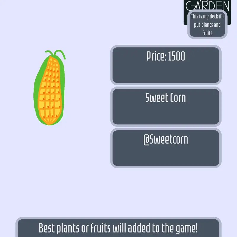 Game by @Sweetcorn