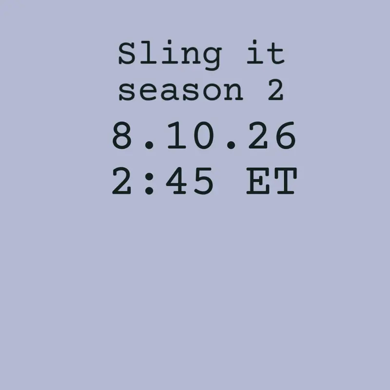 Sling it season 2 by @BLASER