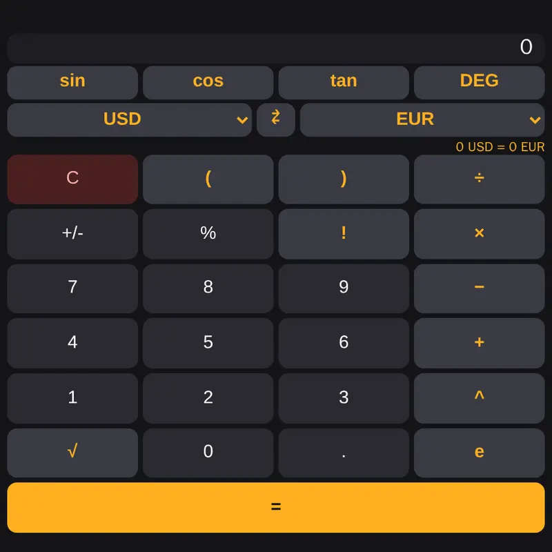 Calculator by @CrappyDecks0000
