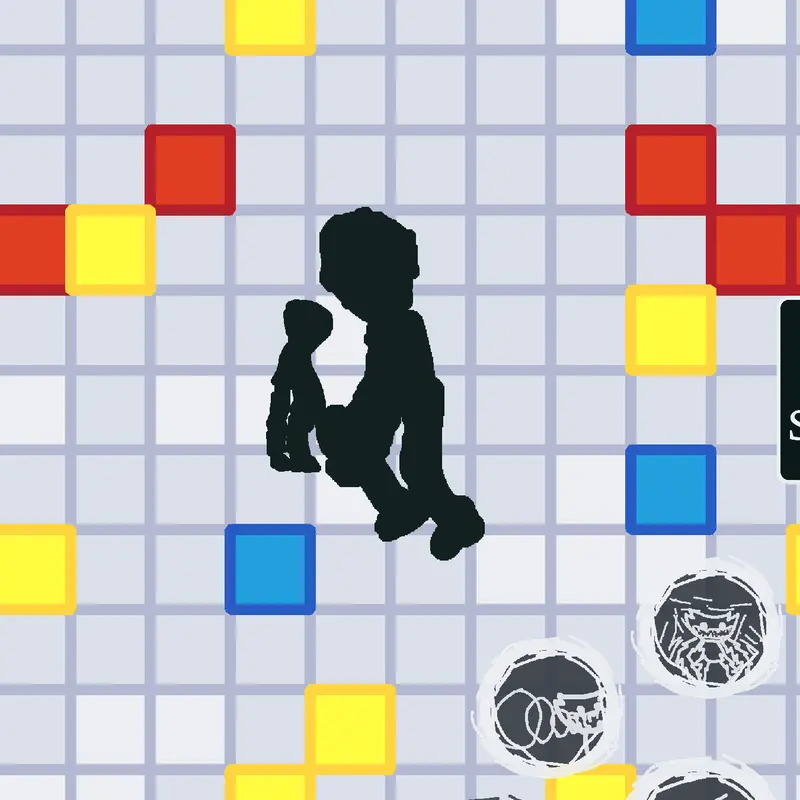 Flowers and huggy Wuggy killer test by @penguin-man1