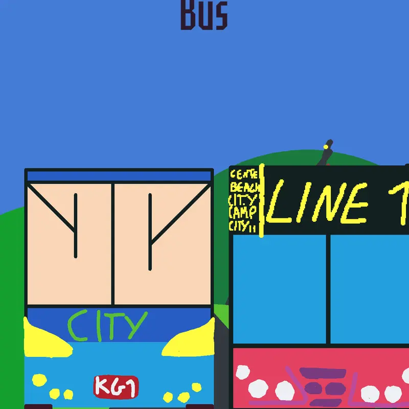The wheels on the BLUE Bus by @Enzo6425