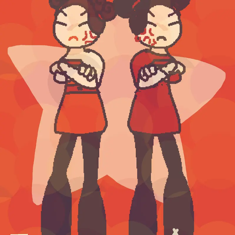 Pucca and Rootin Tootin Pucca Rivalry by @RAGEABOUT
