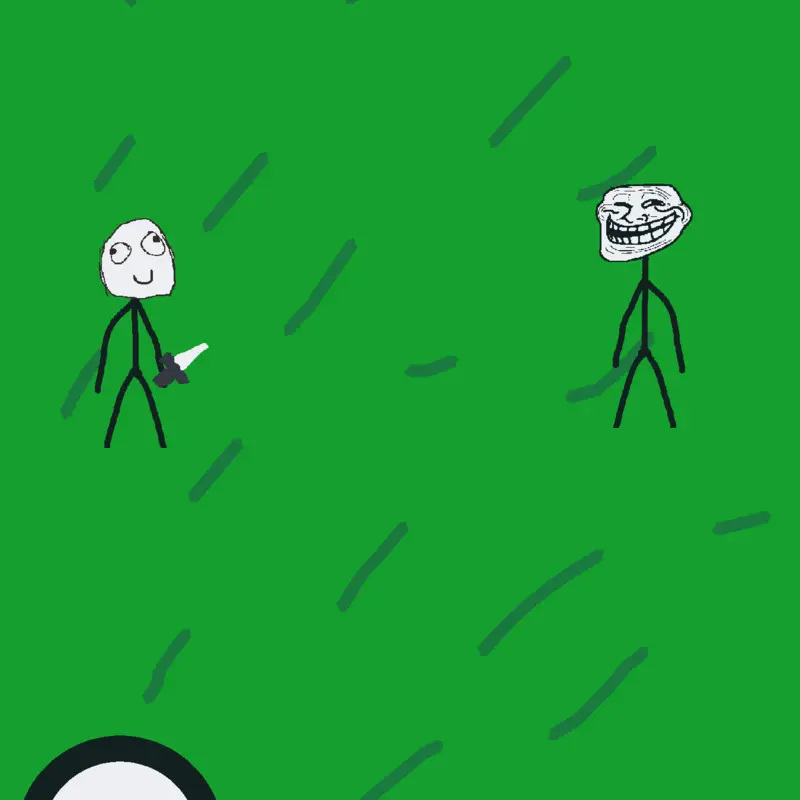 Trollface Fight (Derp) by @KalaniCoding
