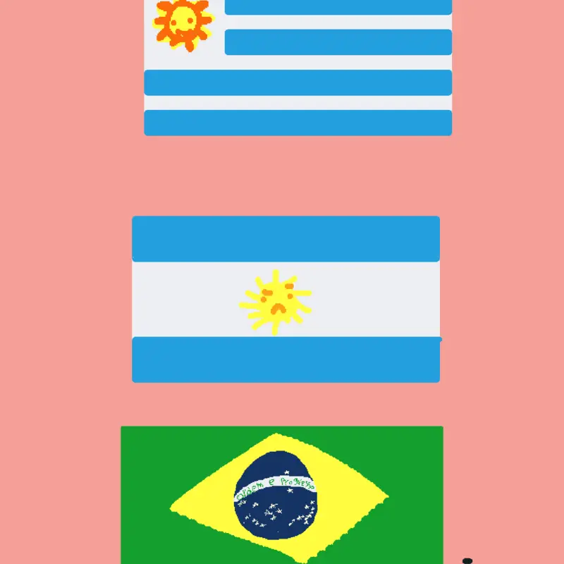 Flag band by @molalam