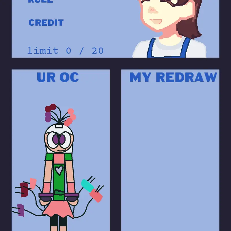 I will draw ur oc by @NZOASASNOGBonVTV