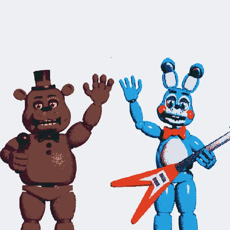 FREE FNAF 2 TOY ANIMATRONICS!! by @itz_lemon