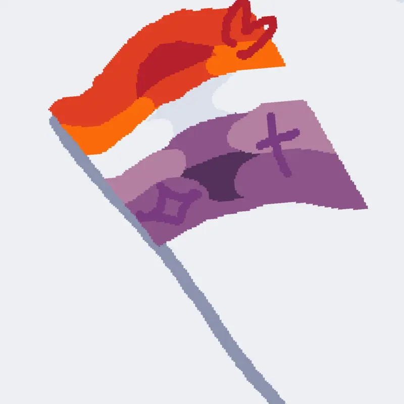 Day 1 of drawing pride flags by @BaemGaems