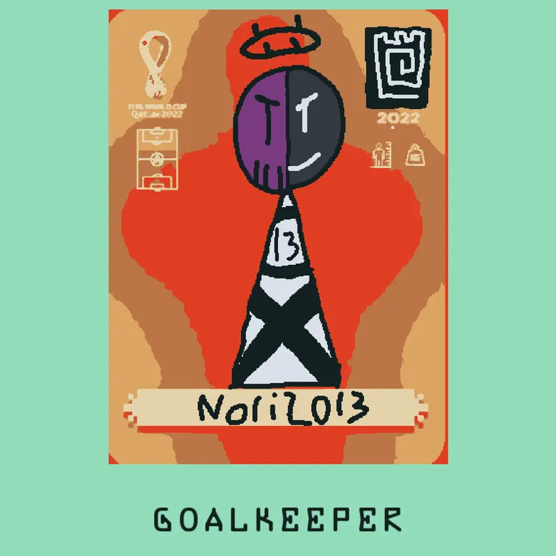 My World Cup Card/Sticker by @Noli2013