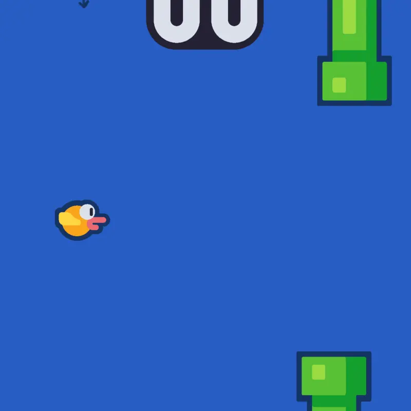 Flappy bird. The rebirth by @Tonalpuddle