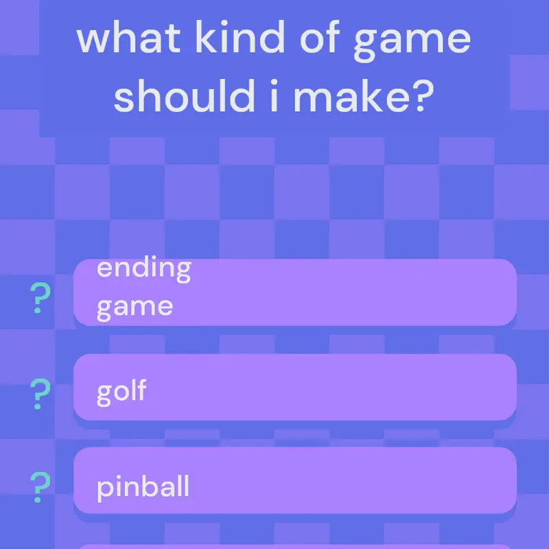 Game by @vezadio
