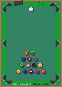 A pool game