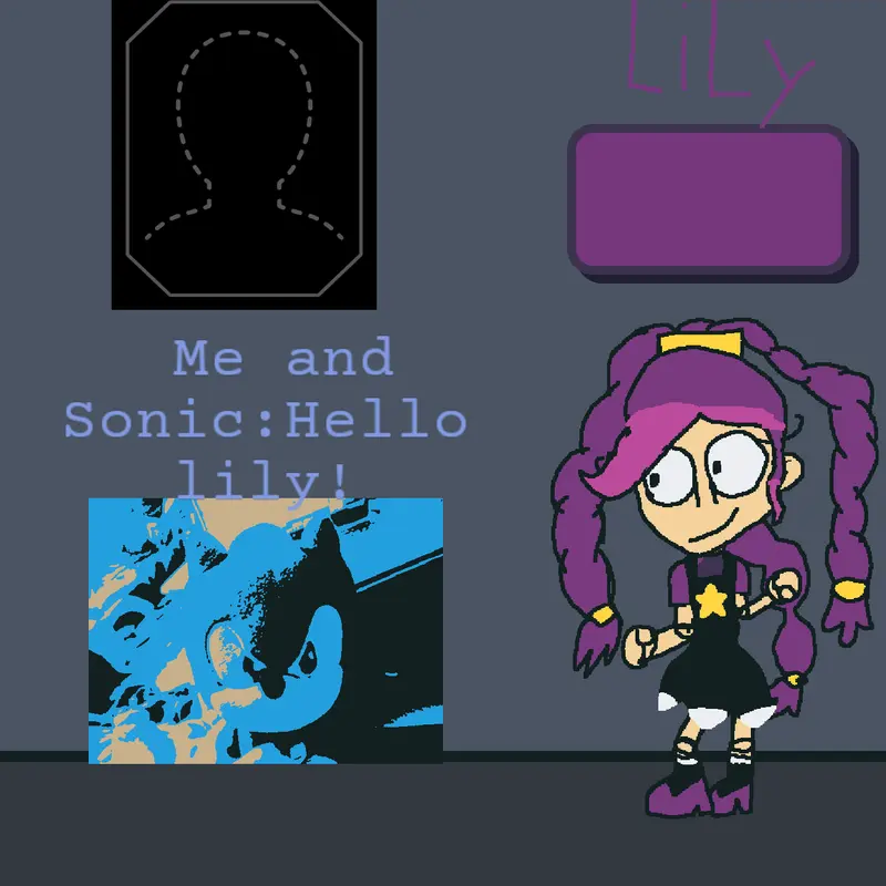 Sonic you and lily lovebrands by @coolsonic_1122