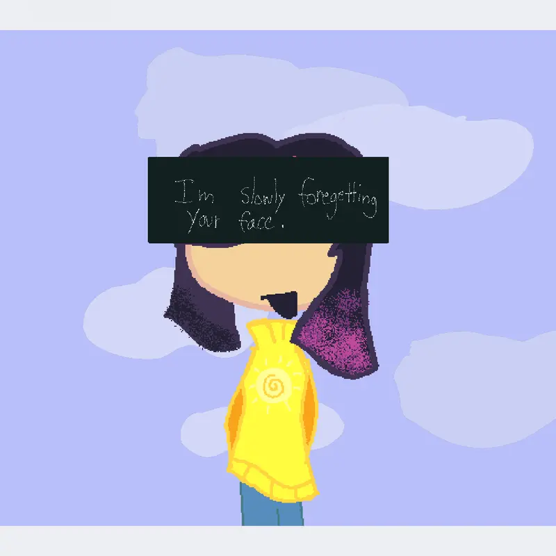 I'm slowly forgetting her face by @Oopsie_dasies