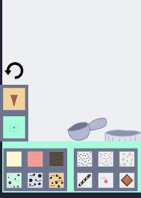 Create ice-cream with your style.