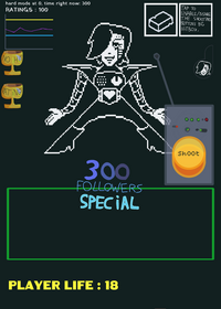 Undertale Mettaton fight , a deck i took a...