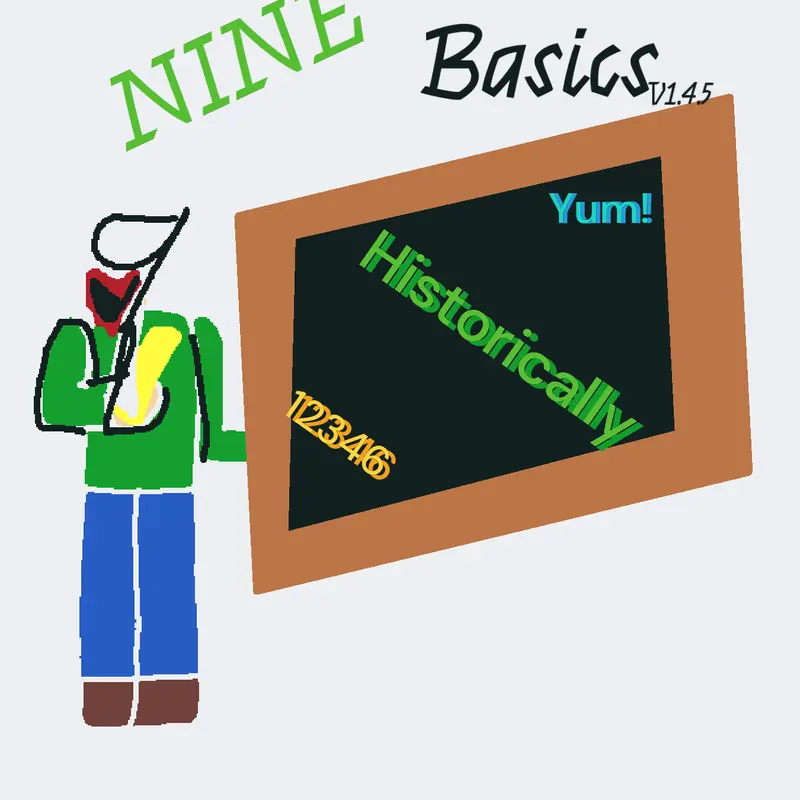 Numberslop Crazyneess & baldis basics oc by @Aribari2