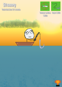 Derp goes fishing