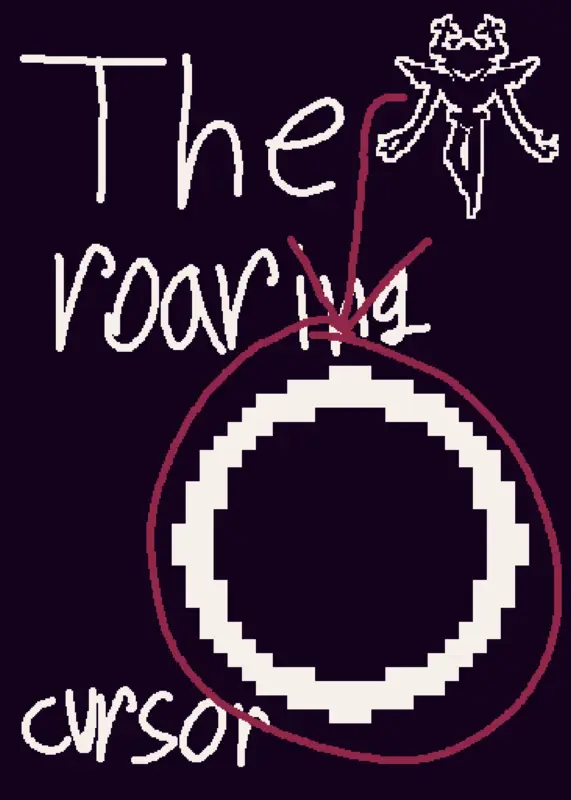 THE ROARING CURSOR by @-TCZ-fhkf_official-