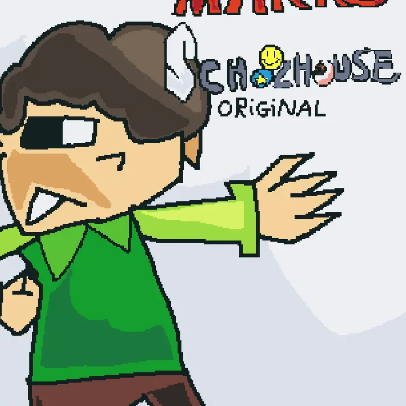 Mark's schoolhouse by @gummyredstudio