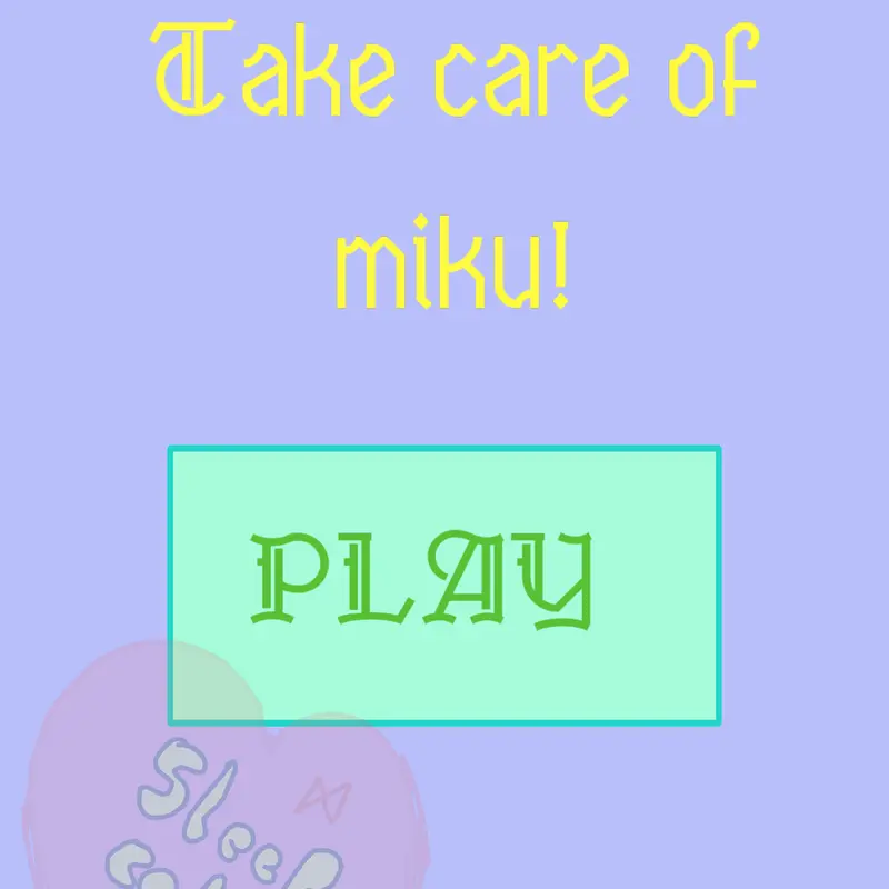 Take Care Of Miku ^^ by @SLEEPYCAT10