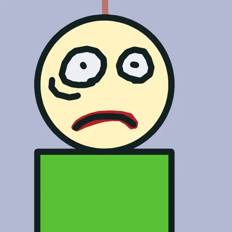 Baldi's anger issues by @chickennuggetlover